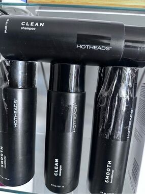 Hotheads Clean Shampoo — conditioner Black Shampoo for Wigs & Extensions